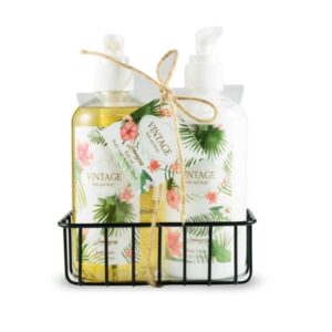 Vintage Body Wash 305 ML + Body Lotion 305 ML Lemongrass