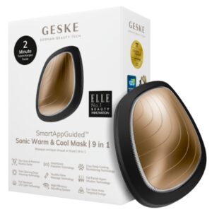 B Máscara Sónica Cálida y Fría 9 en 1 Negro