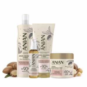 Set de Nutrición Anian - Champú + Acondicionador + Mascarilla + Sérum